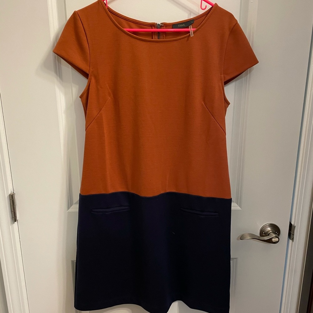 Color block dress